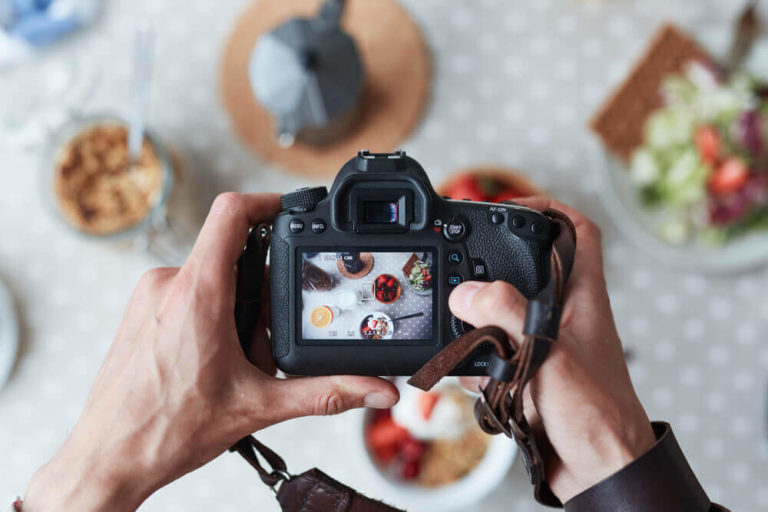 Camera for Food Photography